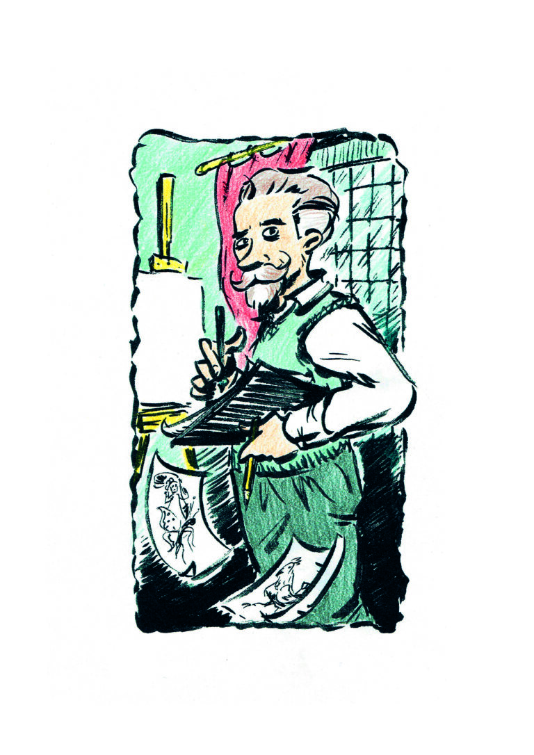 Expositie ‘De veelzijdige tekenmeester Cornelis Jetses’ — museum-expo in Putten